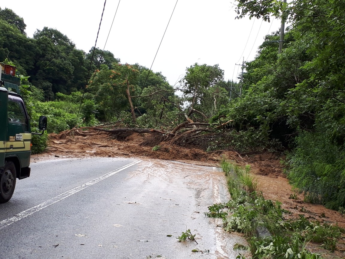 県道府中松永線平成30年7月豪雨災害