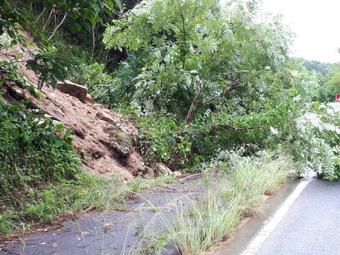 県道府中松永線平成30年7月豪雨災害