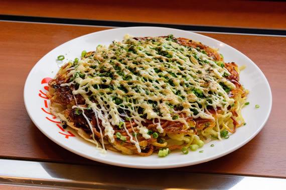 備後府中焼き(あぶりネギマヨ)