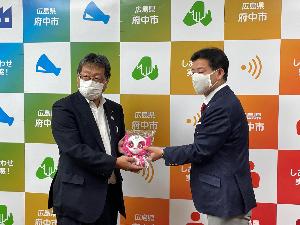 10.7東京 2020パラリンピック競技大会射撃日本代表 渡邊 裕介選手 表敬訪問