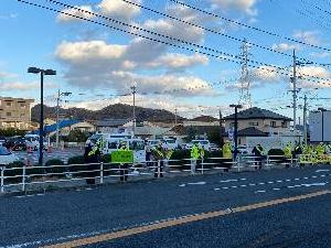 12.1冬の全国交通安全運動街頭啓発活動