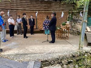 7.3 三郎の滝 滝開き