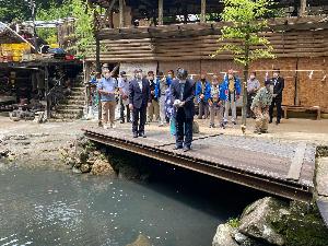 7.3 三郎の滝 滝開き