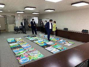 0921府中商工会議所女性会 絵画コンクール2次審査