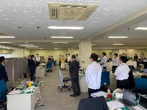 1005広島サミット推進チーム 訪問