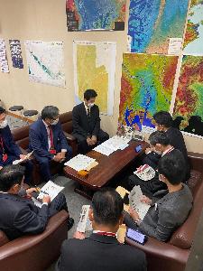 1117 国土交通省水管理・国土保全局への広島県独自要望書(治水・砂防関係)要望活動