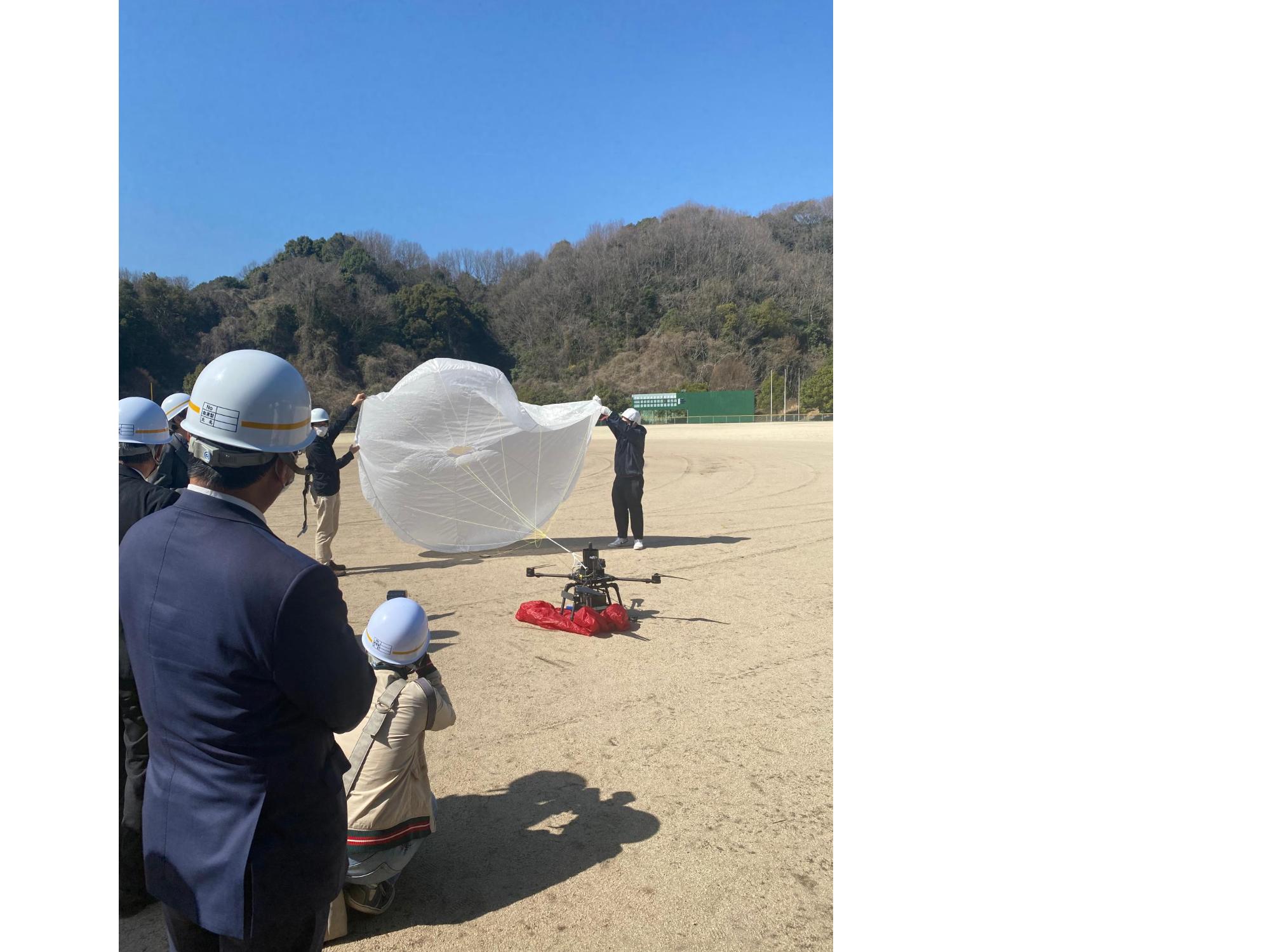 実証実験の様子