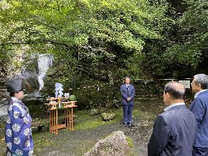 挨拶の様子