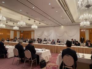 10月15日 中国治水期成同盟会連合会地元選出国会議員との意見交換会