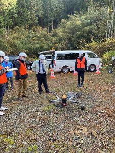 11.25 中国電力ドローン実証実験視察