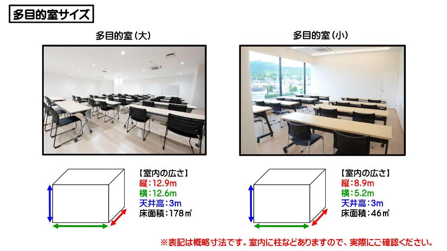 多目的室概略寸法