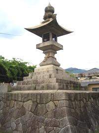 金毘羅神社石燈籠の写真