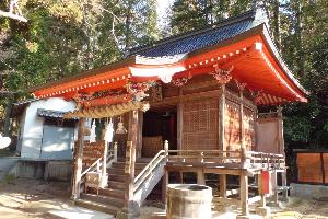 府中八幡神社末社天満宮本殿の写真