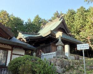 日吉神社本殿の写真