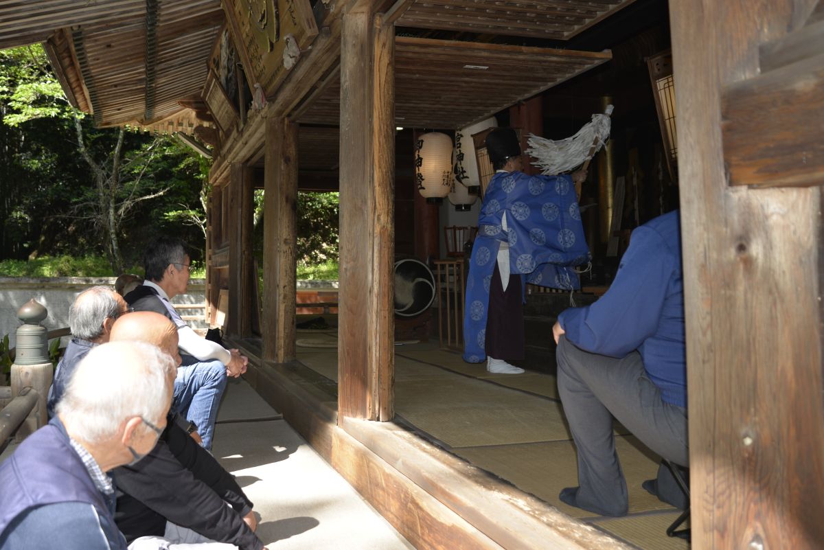 南宮神社鐘撞堂保存修復工事 安全祈願祭