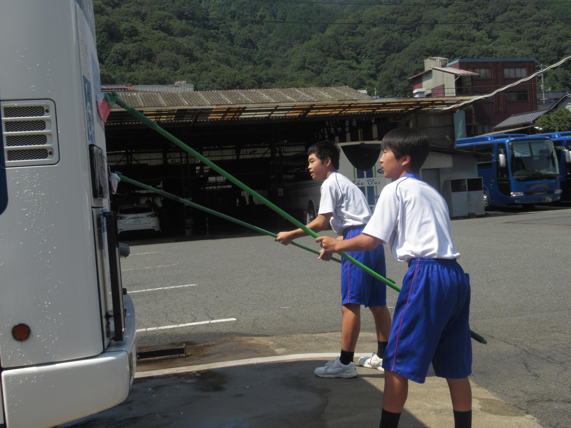 職場体験学習の様子1