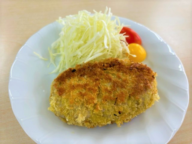 里芋の焼きコロッケ