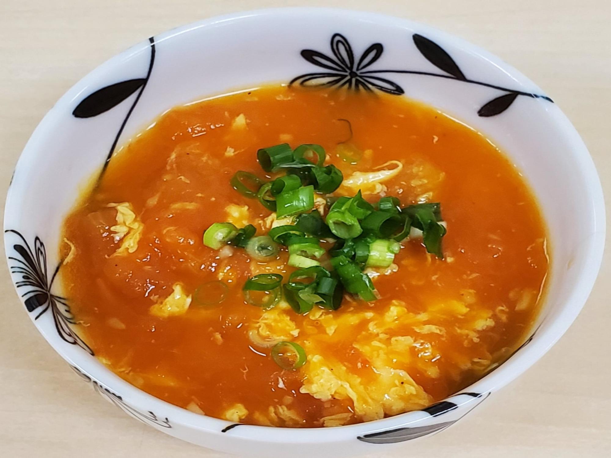 トマトのかき玉スープ