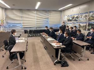 11.12国土交通省水管理・国土保全局長への災害復旧促進大会全国大会に関する提言活動