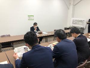 1116財務省への広島県独自要望書（治水、砂防関係）要望活動