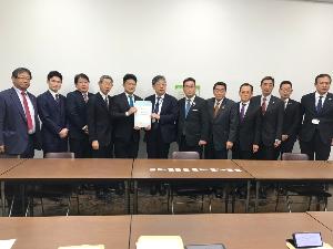 1116財務省への広島県独自要望書（治水、砂防関係）要望活動