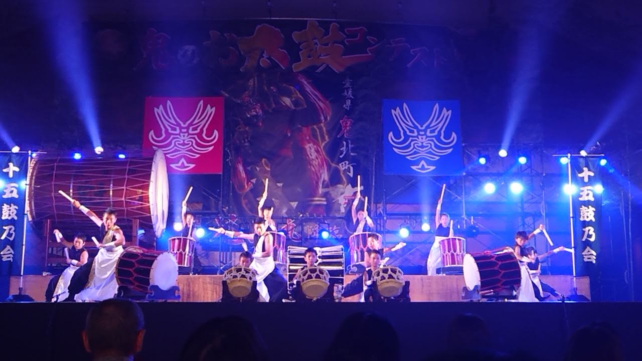 十五鼓乃会のステージパフォーマンス