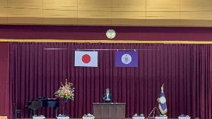 挨拶の様子