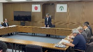 挨拶の様子