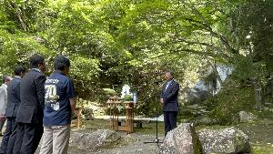 挨拶の様子