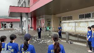 挨拶の様子