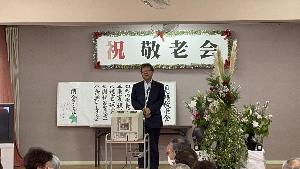 挨拶の様子