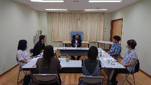 懇談会の様子