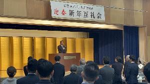挨拶の様子