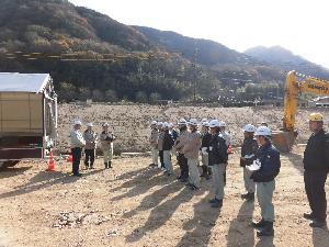 12.13芦田川改修工事の視察