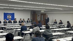 挨拶の様子