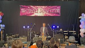 挨拶の様子