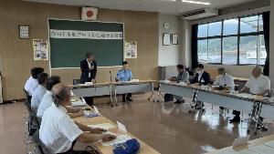 挨拶の様子