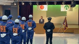 挨拶の様子