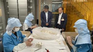 視察の様子
