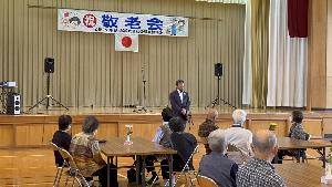 挨拶の様子