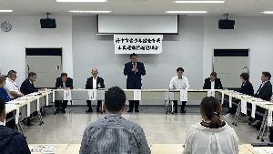 挨拶の様子