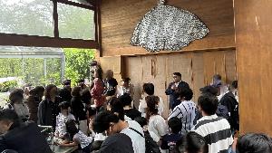 挨拶の様子