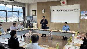 挨拶の様子