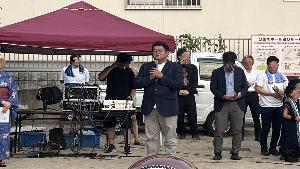 挨拶の様子