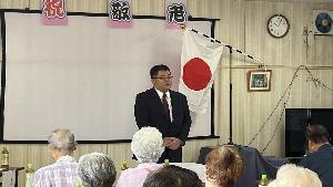 挨拶の様子