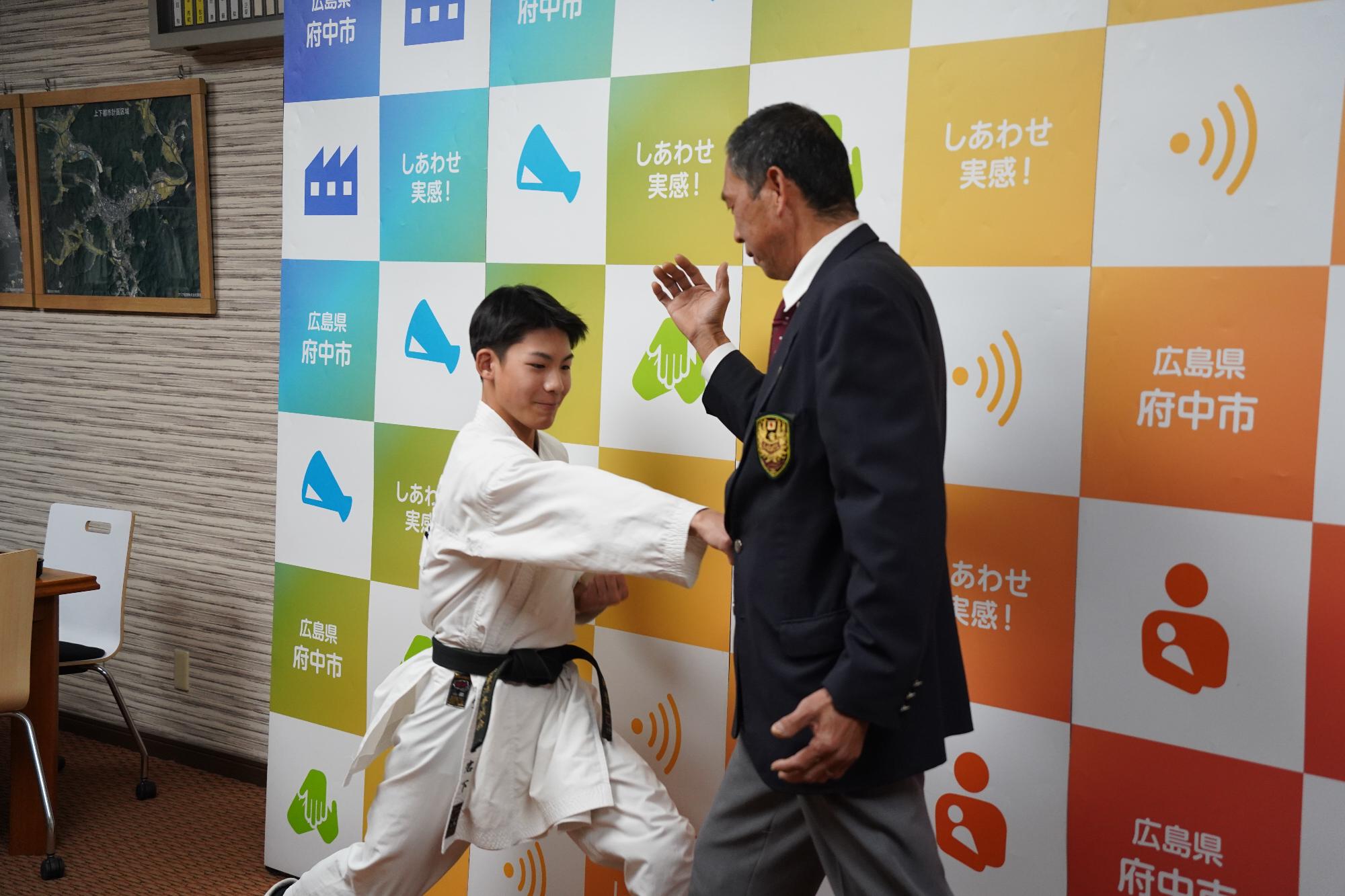 空手道選抜大会出場選手