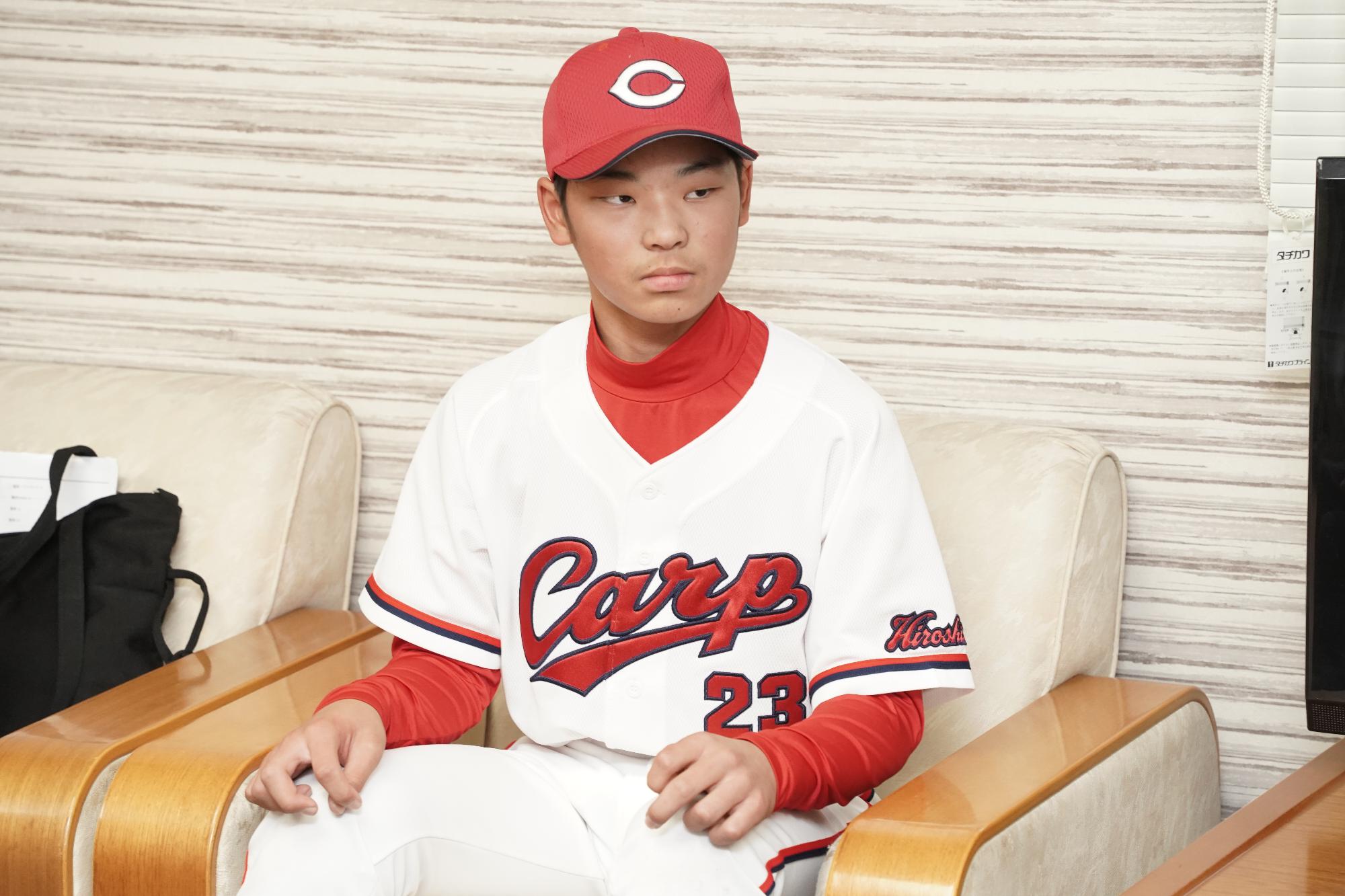 カープジュニア選抜選手