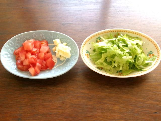 切った野菜