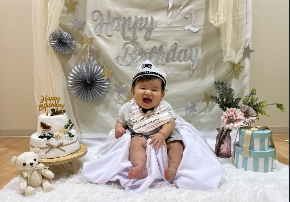 【ちゅちゅ】ハーフバースデーお祝い会 2月19日