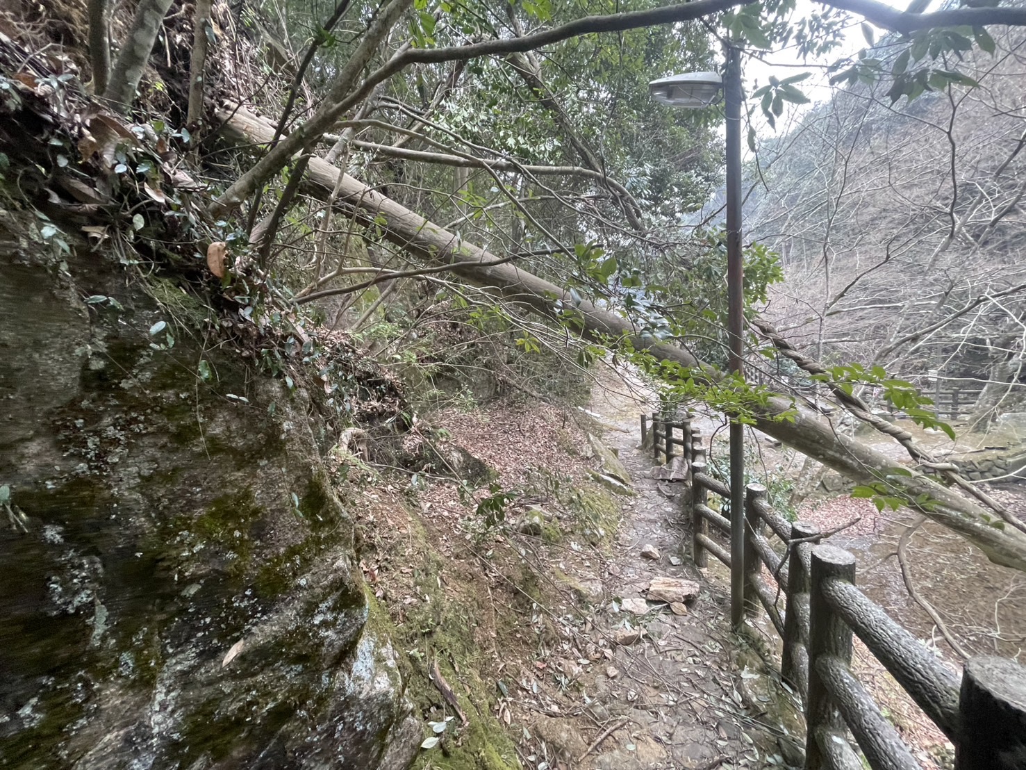 三郎の滝　一部立入制限